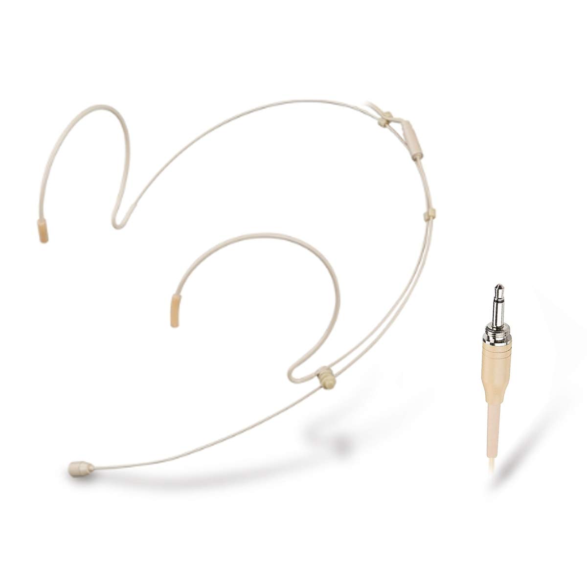 Haoin Headset Microphone Double Over Ear Earset
