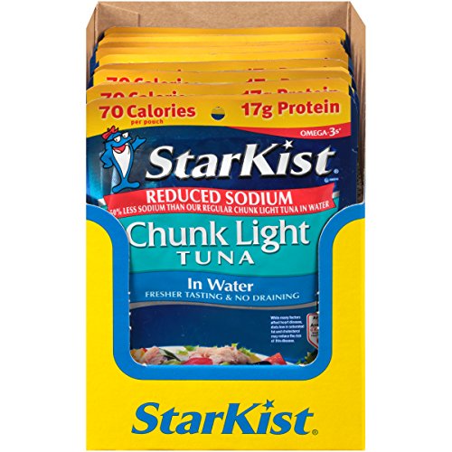 1 StarKist+Reduced+Sodium+Chunk+Pouches