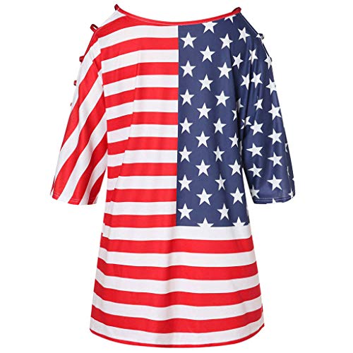 3 Womens+American+Patriotic+Shirts+Shoulder