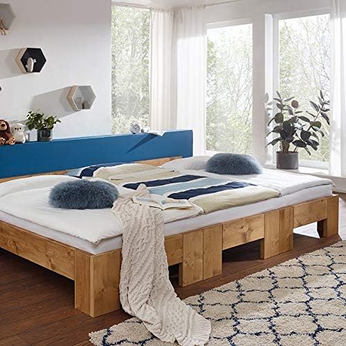 Rima Original Familienbett Modell Capri Fichte Massiv Dunkel Gewachst 240x200cm Amazon De Kuche Haushalt