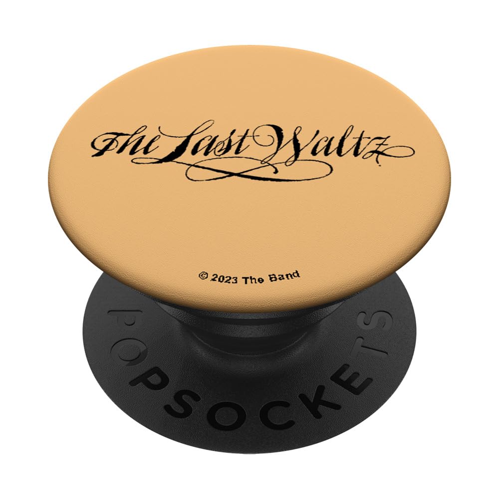 The Band The Last Waltz Script Logo PopSockets Swappable PopGrip