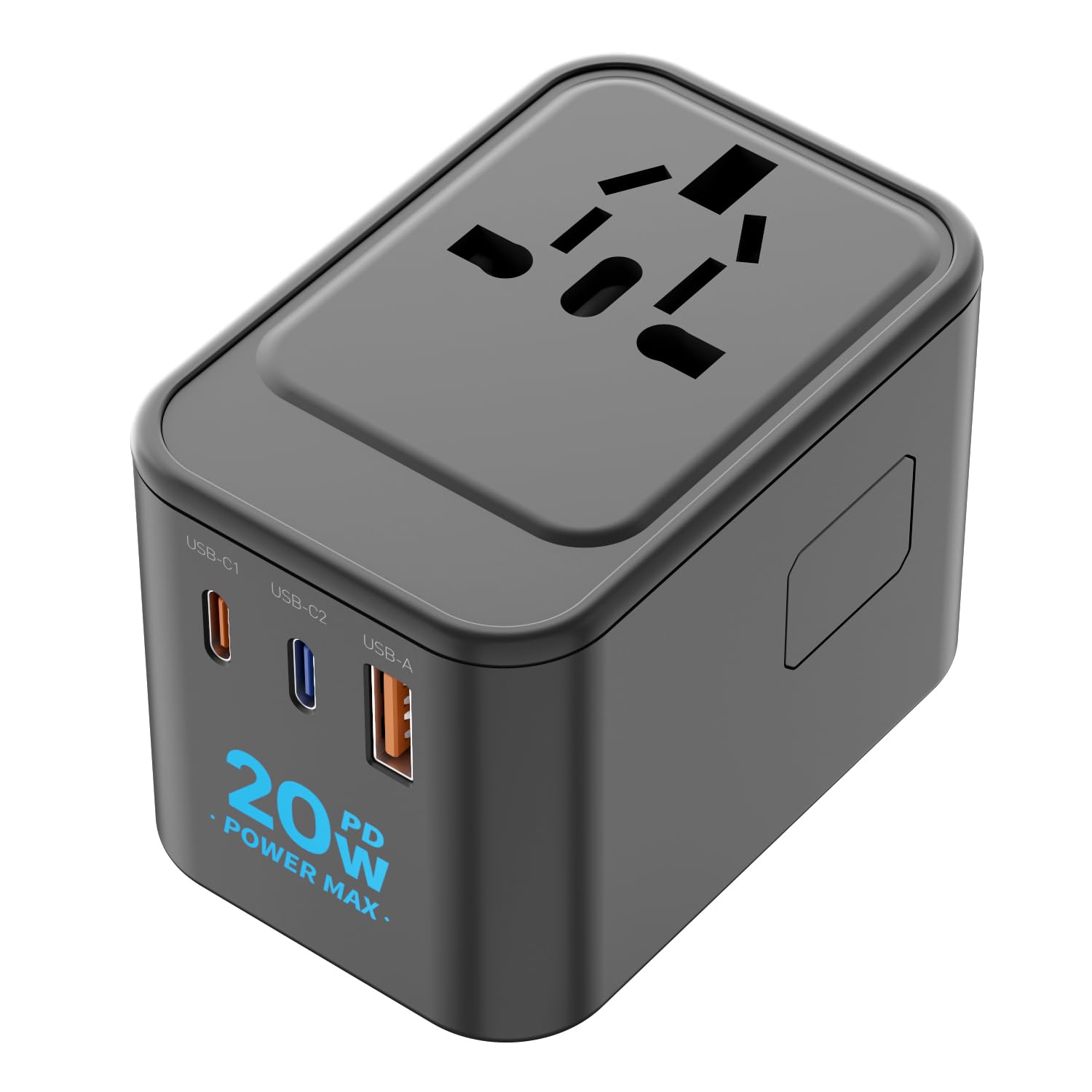 decqle Universal Travel Adapter for Inte...