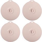 4"-12" Silicone Lids for Cups Bowls Plates Pans, Microwave Splatter Cover, Kitchen Containers Lids Cover for Food Storage, Small 5.9" 4 Pack