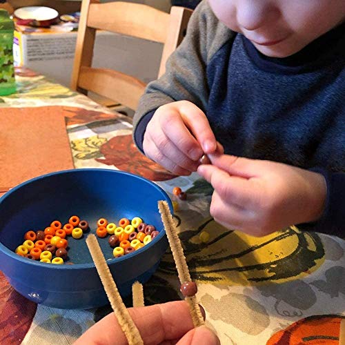 Pony Beads Kit 3640pcs 24 Colors Jewelry Making Tool Bead Craft Kit Set Seed Letter Alphabet DIY Art for Bracelet,Hair Beads,Kids Adults