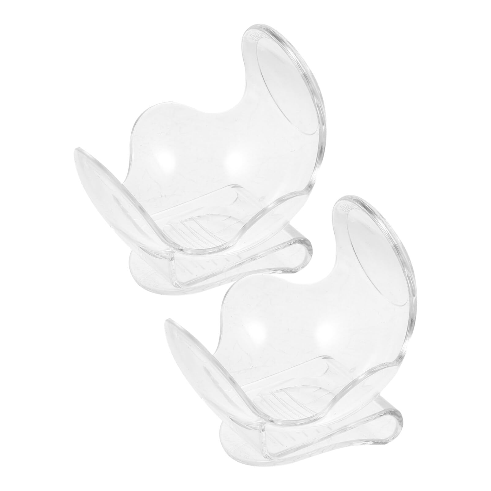 INOOMP Tennis Ball Holder Waist Clip Tennis Ball Waist Clip Holder Transparent Tennis Ball Clip Sports Accessories