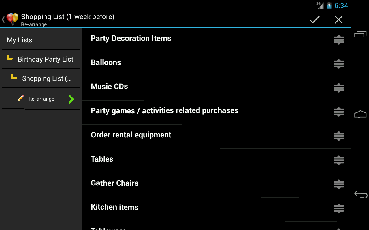 Birthday Planning List - Thumbnail 5