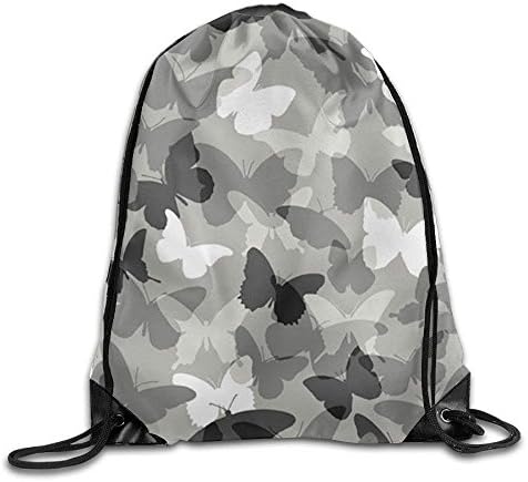 ewtretr Drawstring Bags Bulk, Camo Camouflage Pattern Printed Casual Drawstring Backpack Teens Large Capacity Daypack Tote College 16.9" 14"