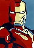 Iron Man 2 Movie (Artistic Stylized Iron Man) Art Poster Print - 24x36
