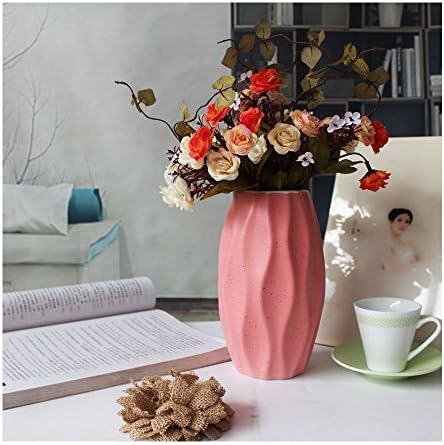 IPLI Ceramic Vase , Mini Ceramic Flower Vase for Home Decoration, Wedding Centrepiece Table Décor & Restaurant , Hand-carved Vase 044