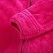 XWDA Baby Girl' Solid Micro Fleece Jacket with Lined Hood (12-18 Months,Pink)