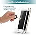 [1+1 Pack] Klearlook [Crystal Series] Front Ultra Clear 3D Full Coverage Tempered Glass Screen Protector and Back Matte PET Film for Apple iPhone 7 Plus [White Frame]