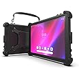 MobileDemand Ultra Rugged Case for Lenovo Tab K10 Tablet – Heavy Duty Tablet Case – Briefcase Handle, Hand Strap – Shock Absorbing Rubber Bumpers, Hard Outer Shell, Fully Protective Case – Black