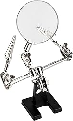WWZMDiB Helping Hand Magnifier Adjustable 5X