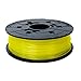 XYZprinting PLA Filament Cartridge, 600 G, Clear Yellow