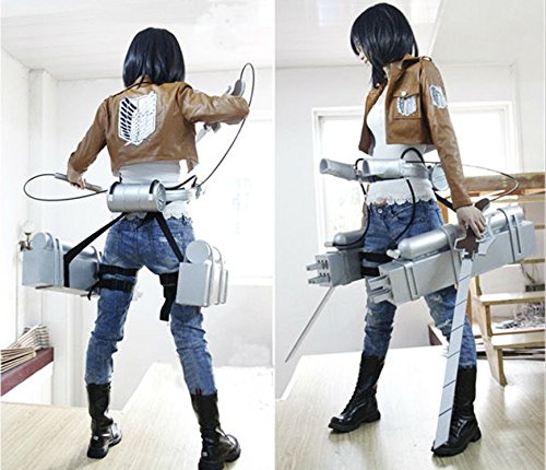 Attack On Titan Shingeki no Kyojin Sword Gears Machine cosplay costume prop - Image 4
