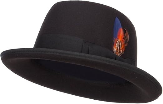 felt homburg hat