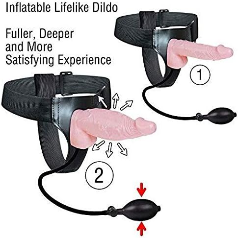 JAYHA Adjustable Straps Adult Men Hollow Stráp Ôn Dídlõ Pěggíng Strápòn for Couples 100% Medical Grade Silicone