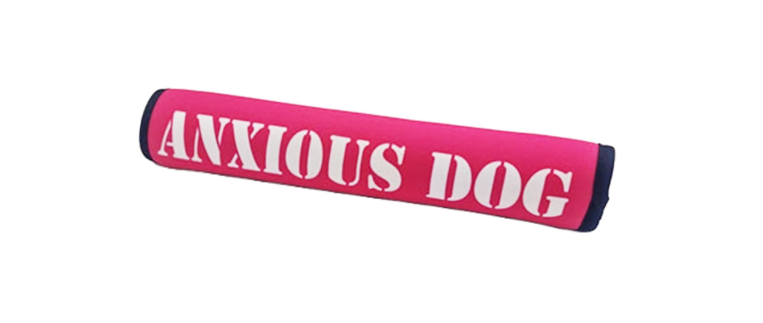 MD Gear Dog Lead Sleeve Friendly Reactive Assistance Dog In Training DO NOT PET Cover Soft Neoprene Leash Wrap (Pink, ANXIOUS DOG)