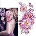 NICOLE DIARY Waterproof Temporary Tattoo Sticker Blueberry Butterfly Pattern DIY Arm Body Art Decal