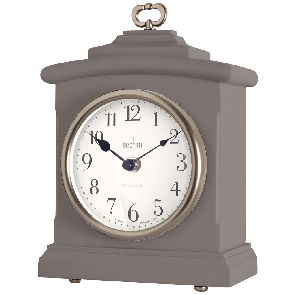 Acctim 33856 Heyford Mantle Clock in Mocha
