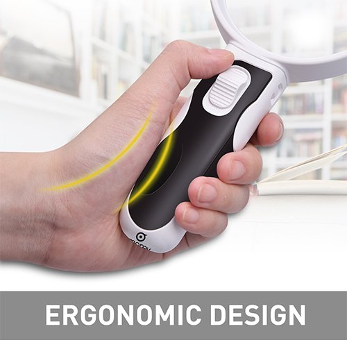 image for AMAREY LED Magnifying Glass - Lighted Magnifier Detachable Illuminated