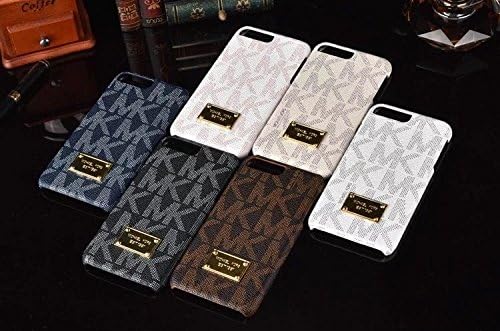 Luxury Designer Case Cover for Iphone 7plus 8plus brown fitted case Leather back cover virgyMK Phone case mk
