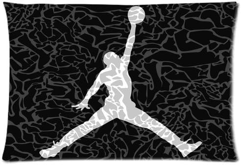 Custom Mickael Jordan Pillowcase 20"x30" Pillow Protector Cover WPC-5566