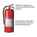 Kidde 468003 Pro Plus 20 Multi-Purpose Fire Extinguisher, UL Rated 20-A, 120-B:C, Easy to Read Gauge, Easy to Pull Safety Pin, Coast Guard Approved
