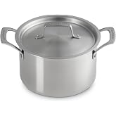 Le Creuset Stainless Steel Essential Stockpot, 4qt