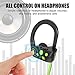 Wireless Headphones, Letsfit Sports Bluetooth Headphones Earphones Earbud with Mic Wireless Headset, Waterproof Sweatproof HD Stereo Earbuds for Running Gym Noise Cancelling 8 Hours Work Time