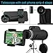 telescopes for Adults, 12X50 High Power Monocular Telescope, Equipped with a Stable Mobile Stand for Bird Watching, Hunting, Camping, Sport Games and Concerts