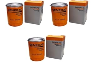 POWMX 3 pack of 070185ES Oil Filters for Air-Cooled and Portable Generators Compatible With Generac 070185E