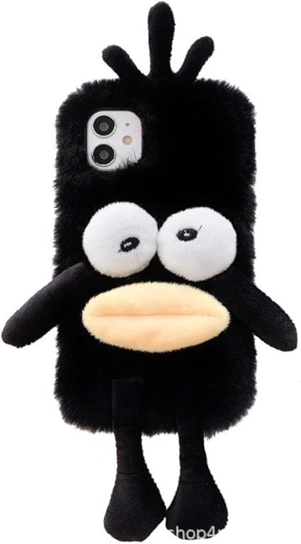 Amazon Co Jp Iphone12 スマホケース スマホカバー 黒アヒル たらこ唇 ぬいぐるみ かわいい 人気 韓国 Iphone12 Mini 5 4インチ 家電 カメラ