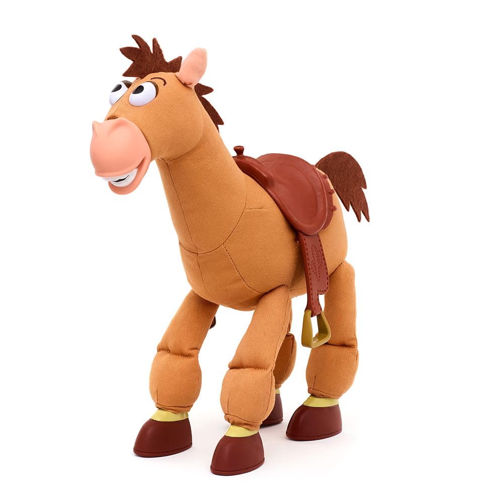 Disney Store Official Bullseye Interactive Talking Action Figure Horse from Toy Story, 42cm/16.5”, Soft-Feel Fabric, Features Sounds, Interacts with Other Figures and Toys