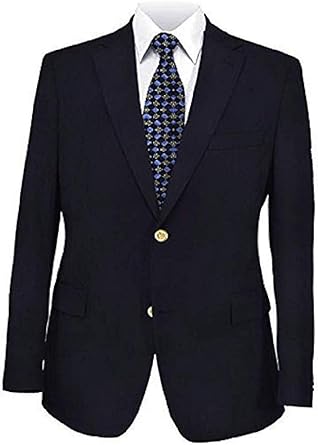 short navy blazer