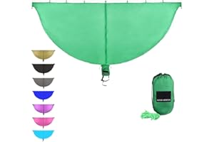 Gold Armour Hammock Bug Net, Mosquito Net Bugs - Premium Mesh Netting, Guardian of No See Um and Insects - Perfect Equipment Gear Accessories for Your Double Hammocks and Single Hammock (Green)