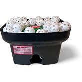 Personal Pitcher&reg; Pro Pitching Machine w/48 Small Golf Ball Size Balls | For Indoor/Outdoor Baseball or Softball Training | Curveballs, Sliders, Soft Toss, Fastballs with 4 Speed Settings