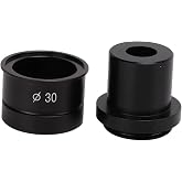 Microscope Standard C Mount Lens Adapter Ring Converter for Digital Camera 23.2mm 30mm C/CS Port Adapter Ring