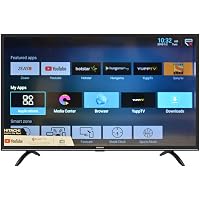 Hitachi 81.28 cm (32 inch) HD Ready Smart LED TV LD32HTS06H (Black) (2019 Model)