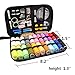 Sewing Kit BoChang - Over 130 DIY Premium Sewing Supplies, Zipper Portable & Complete Mini Sew Kit for Traveller, Adults, Beginner, Emergency - Filled with Mending Supplies and Sewing Accessories