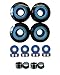 Everland 52mm Wheels w/Bearings & Spacers
