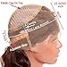 Ysdidwigs 360 Lace Frontal Wig Pre Plucked Loose Wave Human Hair Wigs with Baby Hair Glueless Virgin Remy Human Hair for Black Woman 150% Density Nature Color 22 inch