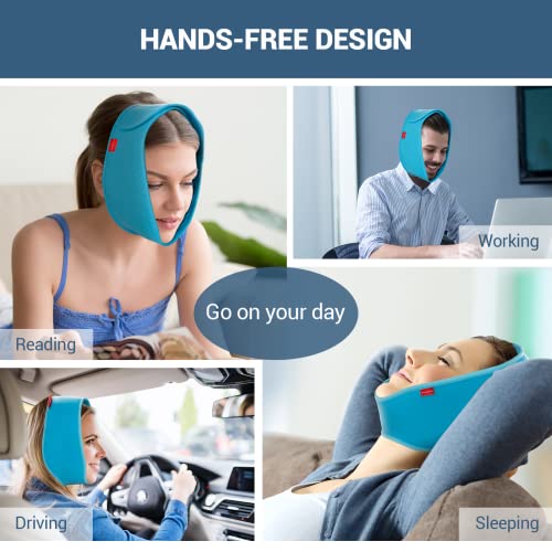 Face Ice Pack for TMJ Relief, Wisdom Teeth Recovery, Comfytemp