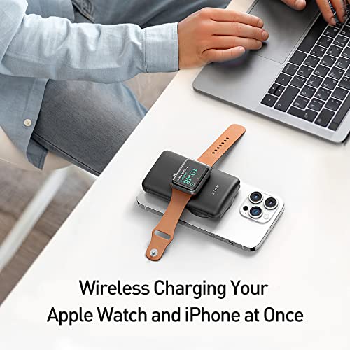 iWALK MAGX Wireless Power Bank with iWatch Charger,10000mAh