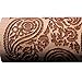 Paisley Engraved Rolling Pin Embossed Rolling Pins for Cookies Crusts Pies Pastry Clay