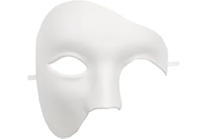 Awlsyj Mens Masquerade Mask - Greek Roman Venetian Party Mask for Halloween Mardi Gras