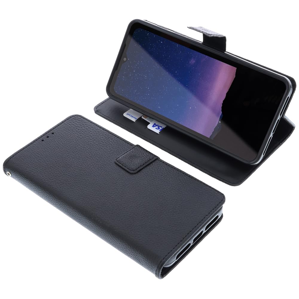 foto-kontor Cover compatible with CAT S75 book-style black case
