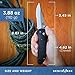 Benchmade - Griptilian 551, Serrated Drop-Point, Satin Finish, Black Handle