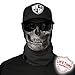 Salt Armour Tactical Face Shield | Black Skull