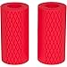 Thick Bar Grips for Barbell, Dumbbell, Kettlebell. Weightlifting Grips, Arm Builder Adapter for Muscle Growth to Forearm, Bicep, Tricep, Chest - Bodybuilding, Crossfit, Weight Training, Fitness